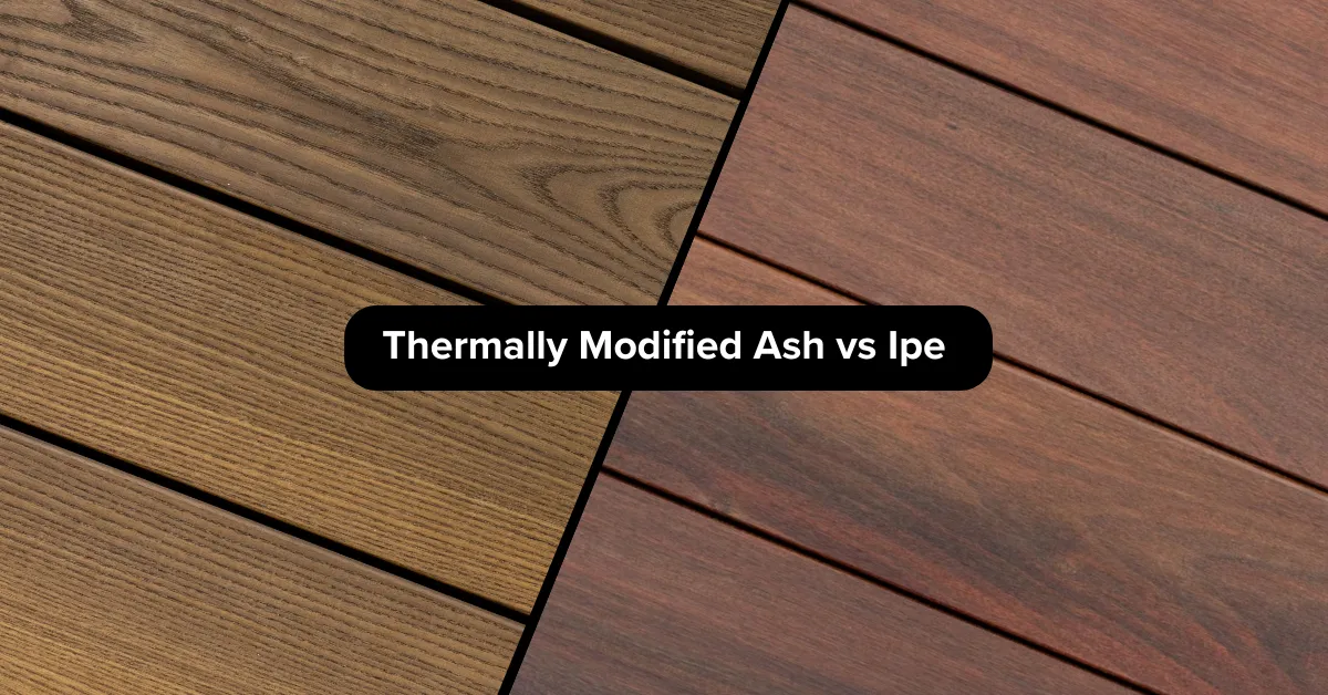 Thermally Modified Ash Vs Ipe